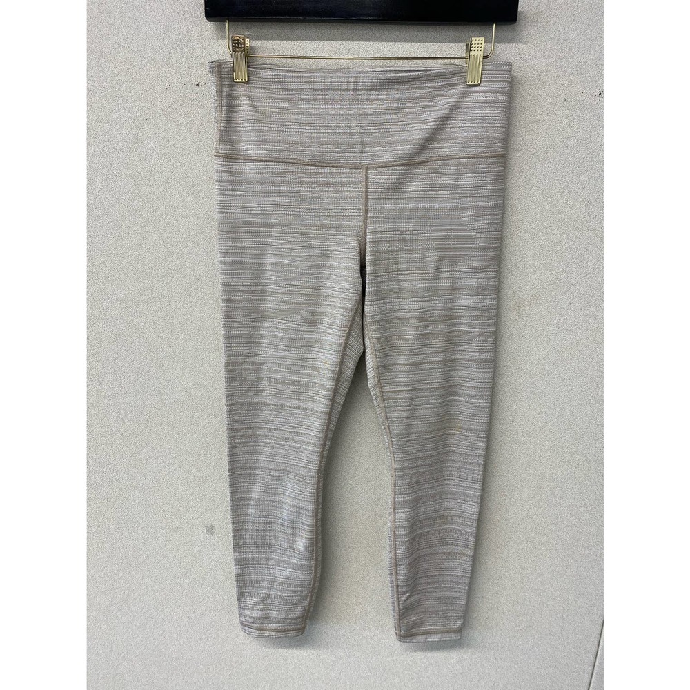 Athleta High Rise Jacquard Chaturanga Legging Size M